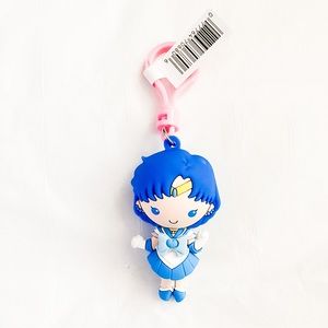 Anime Sailor Moon Series 7 Super Sailor Mercury Bag Clip Keychain